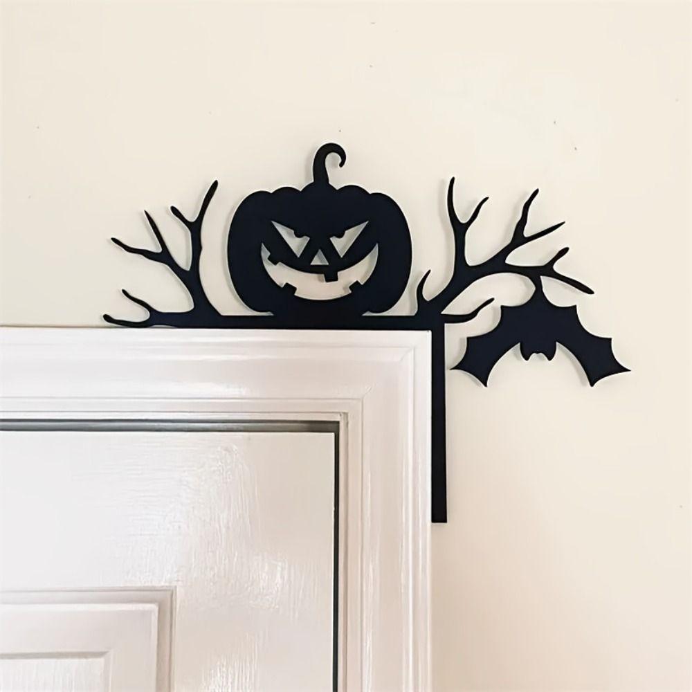 Halloween Metal Decorations Spider Web Wall Hanging