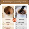 Fully Automatic Magnetic Stirring Cup, Smart Cup with Temperature Display, and Built-in Self-stirring Mechanism