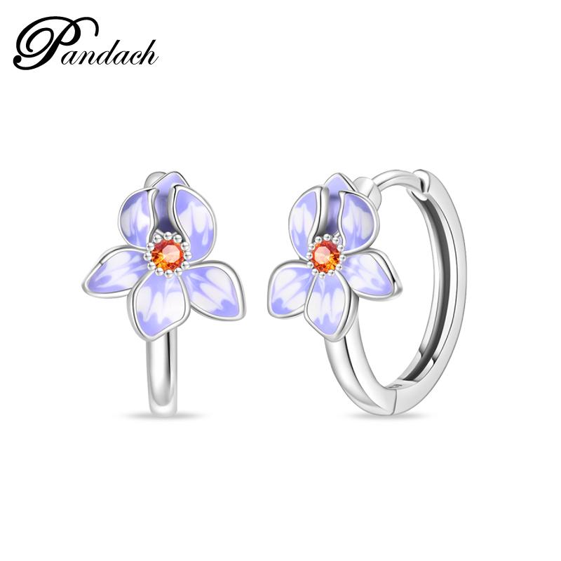 Brincos Exquisitos de Abelha, Borboleta e Joaninha em Prata de Lei 925 Para Mulheres Românticos Brincos em Forma de Coração Rosa Joias para Festa de Casamento