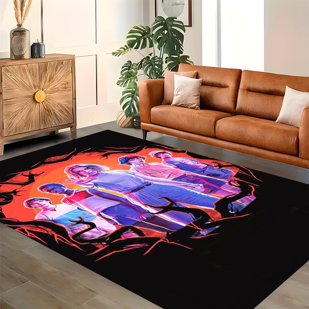 Stranger Things for Living Room rug, Bedroom, Study Room, Hallway Decoration, Perfect for Home Decoration or Holiday Gifts