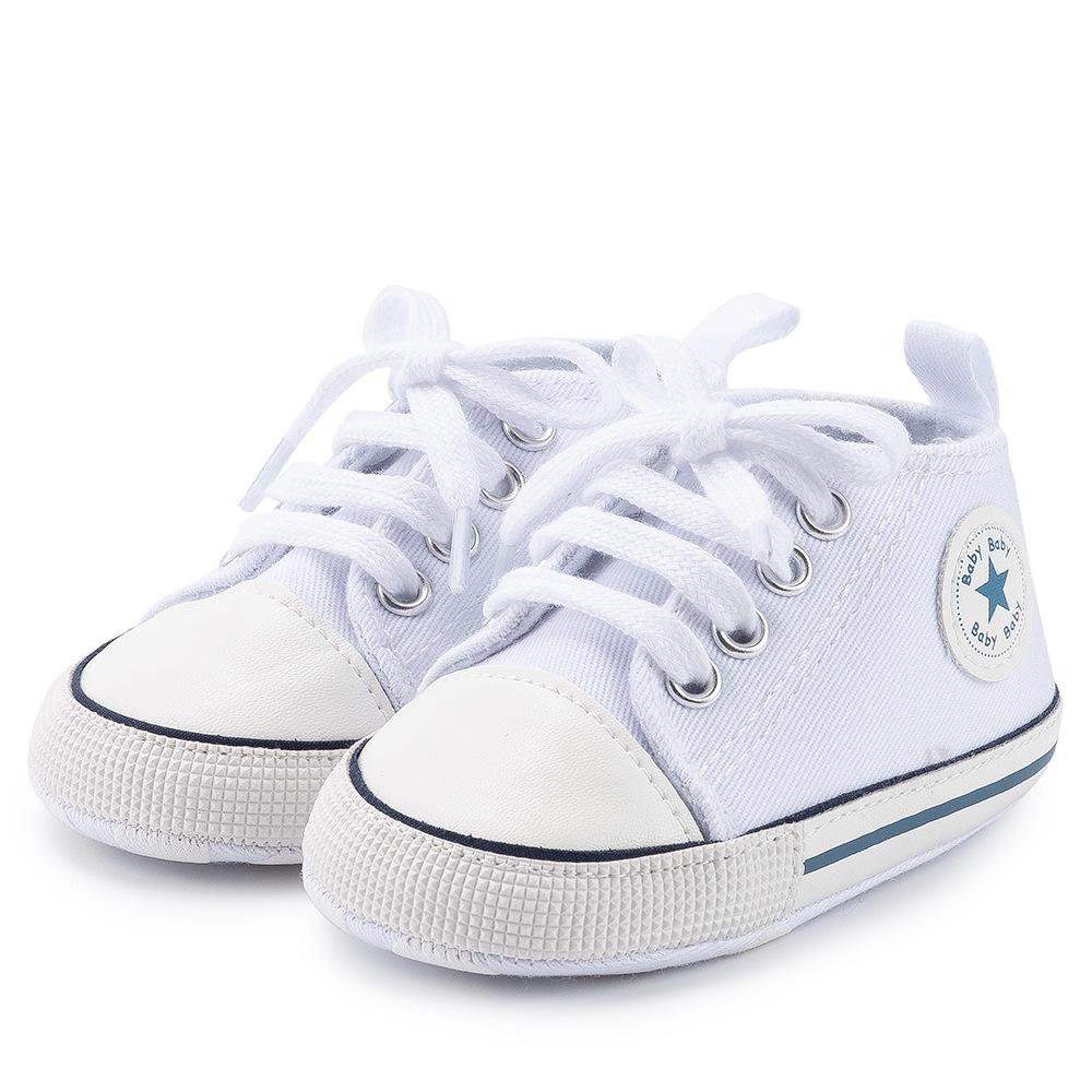 Hot-Selling Classic Canvas Baby Shoes: Soft Sole Toddler Walking Shoes