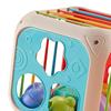 Baby Shape Sorter Toys Early Developmental Matching with Elastic Bands Color Recognition for