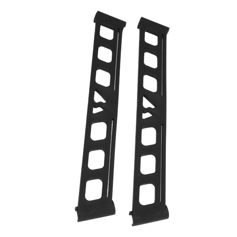 2PCS Black Camping Shelf Clips Lightweight Outdoor Storage Clips Triangle Rack Brackets Hiking