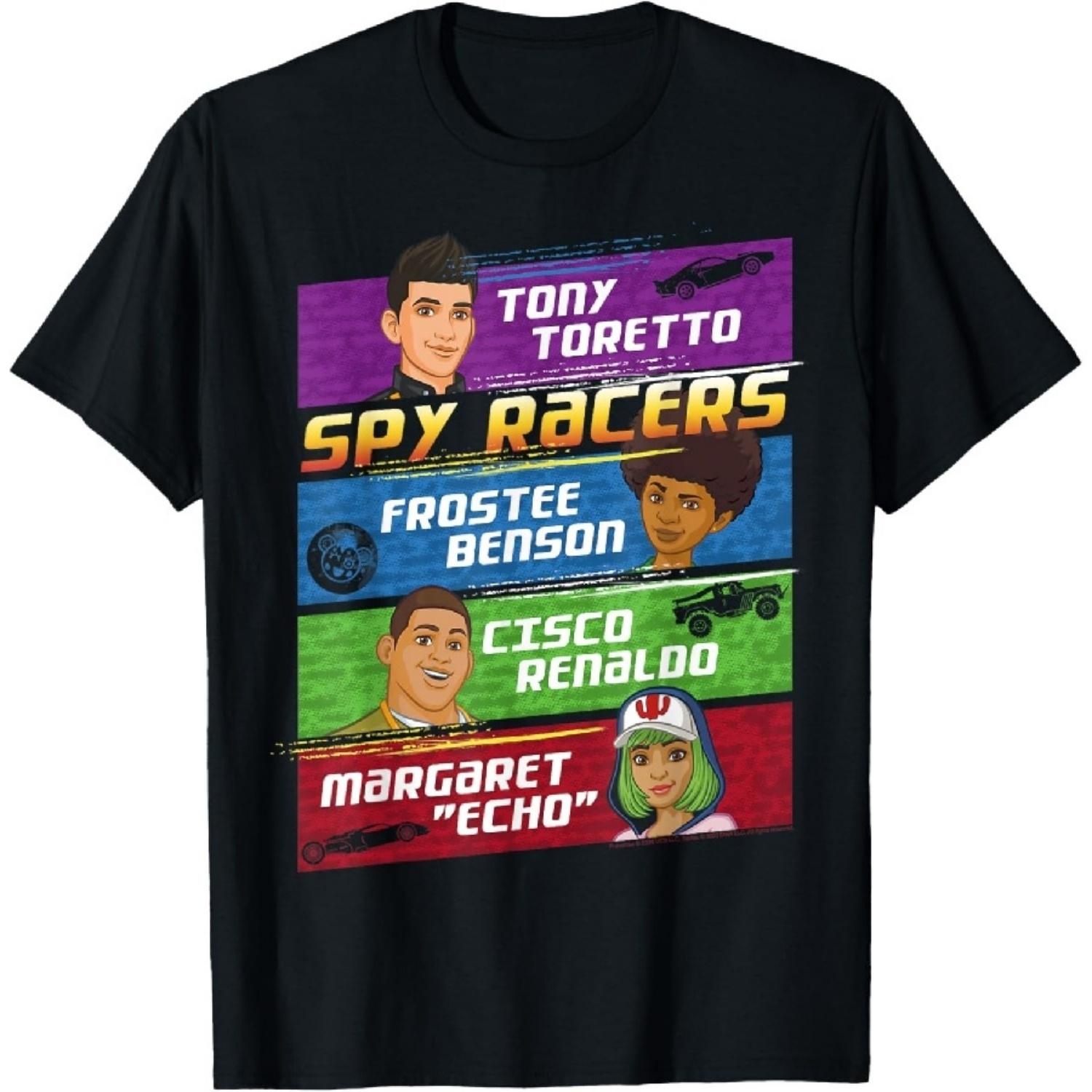 Футболка с панелями персонажей «Форсаж: Шпионы-гонщики» S
