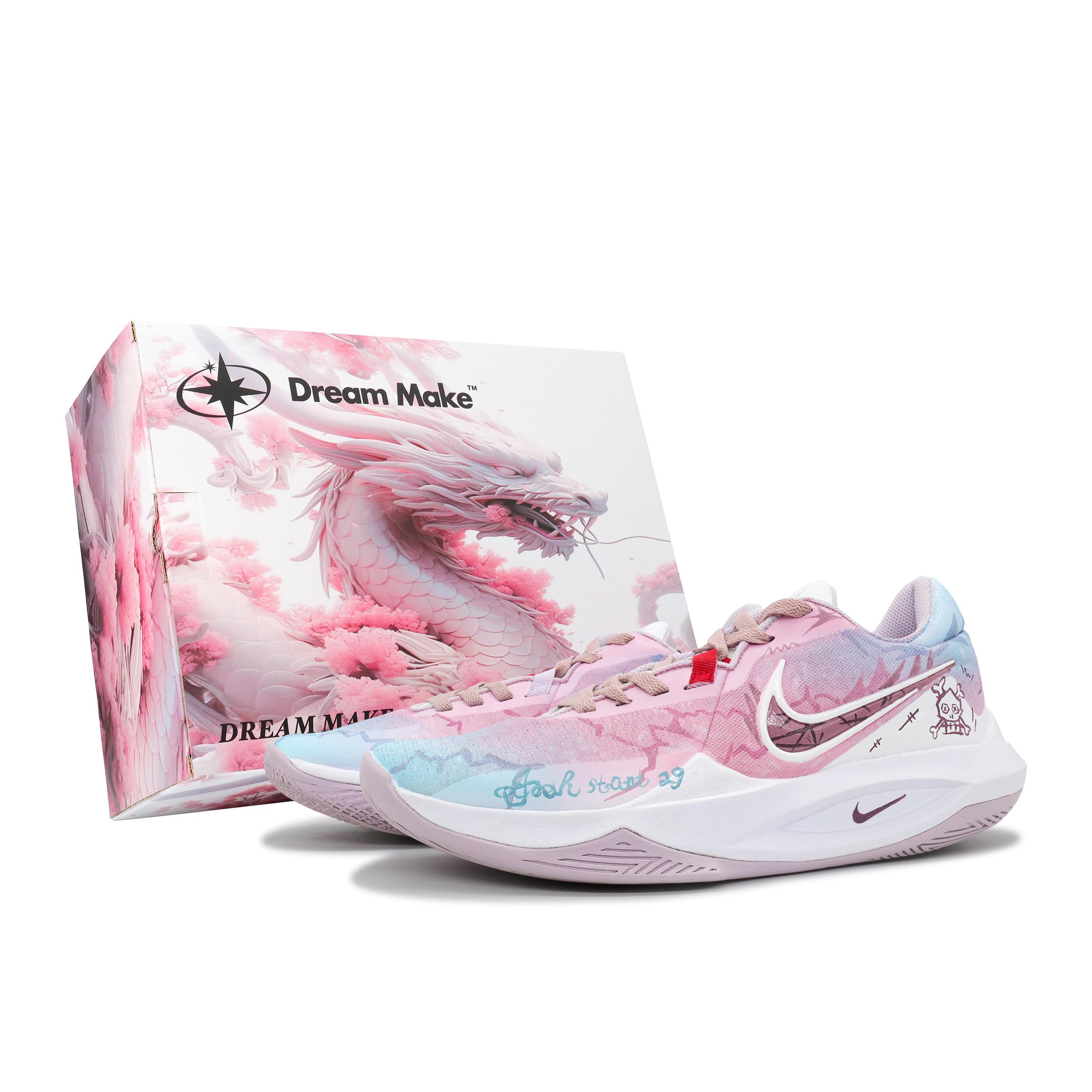 

Nike Precision 6 Basketball Shoes Unisex Low Top Pink DD9535-100(Team758--BOX) 44