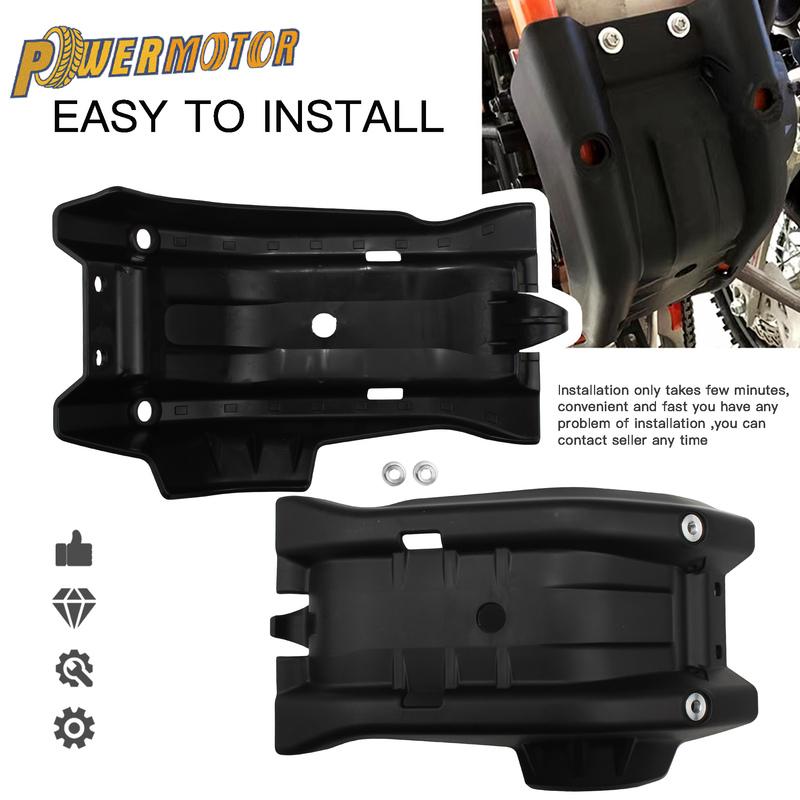Motocross for KTM Husqvarna Engine Guard Chassis Protection Cover EXC-F FE 350 250 17-19 Racing Skid Plate Motocycle Accessories