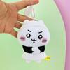Self-Deprecating Bear Ramen Lord Shop Assistant  Series Plush Ornaments Hachiware Usagi Kurimanju Doll Keychain For Fans Birthda