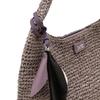 Daks Gray Real Raffia Twisted Mesh Shoulder Bag M Dcba6e571g