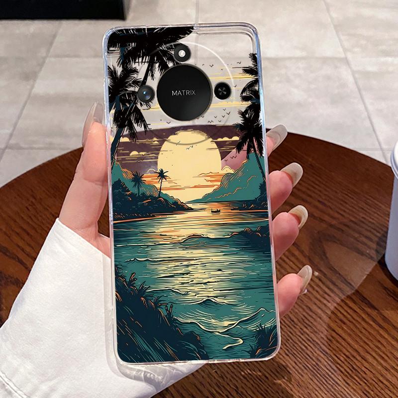 For Honor X9C Smart 5G Casing Clear Luxury Cute Love Rabbit Funny Cool TPU Soft Silicone Phone Case HonorX9C Smart 5G Back Cover