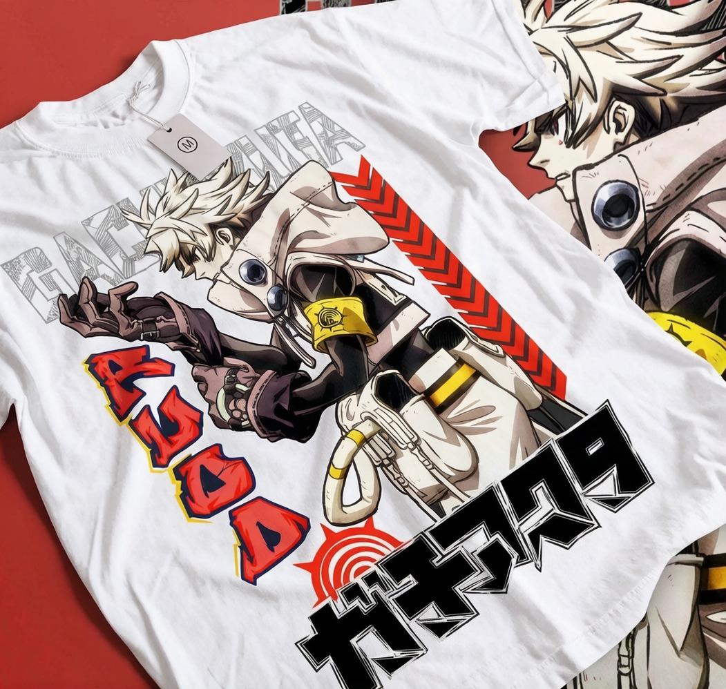 

Gachiakuta Tome Tshirt Japanese Tankobon Horror Unisexga Anime Shirt Unisexs and Womens Summer Pure Cotton Comfortable Loose Top S