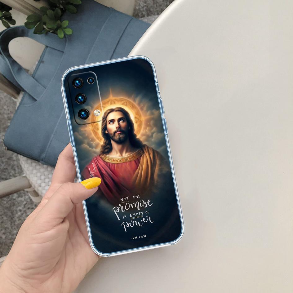 LO16 Bible verse Jesus Christ Soft Shell Transparent Phone Case for Samsung Galaxy A04 A04S A14 A23 A34 A54 M23 M33 M52 M53