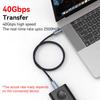 USB4.0 40Gbps Type C to C Cable USB4.0 240W Blazing-Fast Charging Cable 8K60Hz for PS5 Nintendo Switch Galaxy S22 MacBook Pro