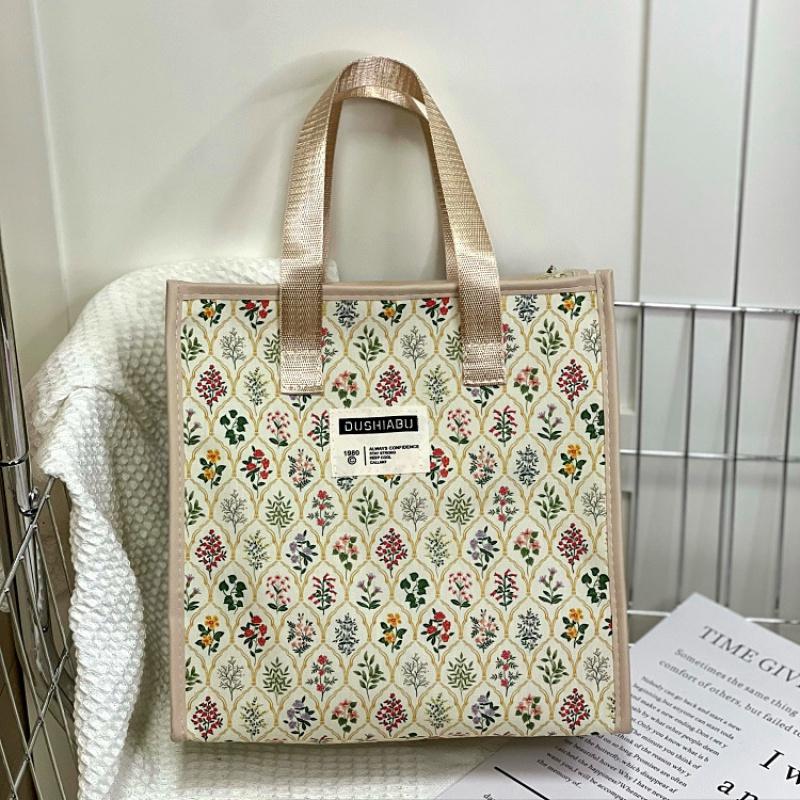 

2024 Зимняя повседневная женская маленькая цветочная сумочка Модный дизайн женская сумка Высокое качество печати ЖЕНСКИЕ дорожные портативные сумки-тоут для мамочек разноцветный