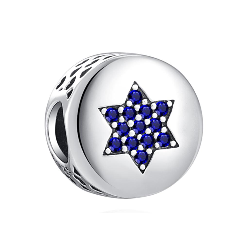 New S925 Sterling Silver Blue Eye & Greece Christ Cross Buddha Charms Bead Fit Original  Bracelets Charm DIY Women Jewelry