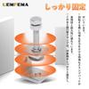 Set of 4 Metal Opening 20mm Opening Adjustable Lemfema Stainless Screw for Holding Sheet for Clamping Range C-Clamps, Clamps, Width, Width, Steel,