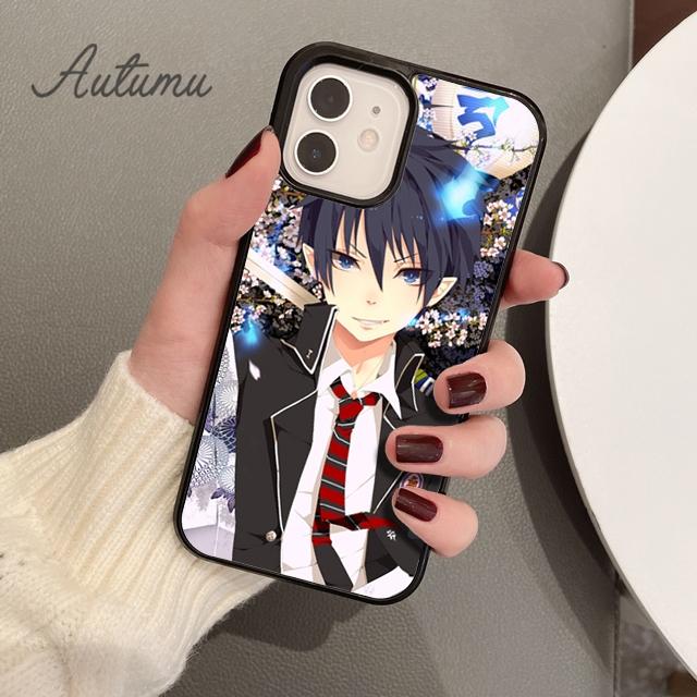 Blue Exorcist Anime Phone Case for iPhone 11 12 13 14 Pro Max mini X XR XS SE 2020 6S 7 8 Plus Samsung Galaxy S21 S22 shell