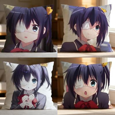 Fashion L-LLove, Chunibyo & Other Delusions Cushion Cover Soft Washable Pillow Case Multi-Scene for Couch Bed Travel Office Use