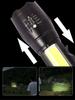Strong tactical flashlight military zoom rechargeable ip67 searchlight father's day