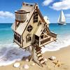 Treehouse 3D Wooden Puzzle Miniature : The Perfect Holiday Present Ideal for Halloween Christmas Plus Birthdays