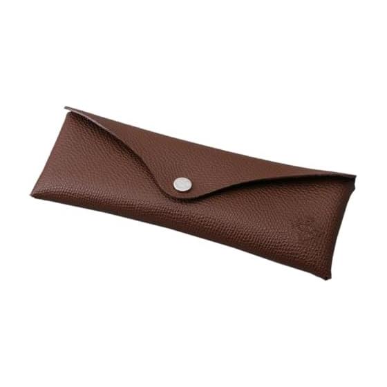 [Orobianco] Multi Case Leather Genuine Leather Single Piece Leather Pen Case Glasses Case Pouch Brand