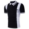 Premium Quality Summer Men's Stylish Casual T-shirts Slim Fit Short Sleeve Polo Shirt Tops Perfect For Everyday Wear