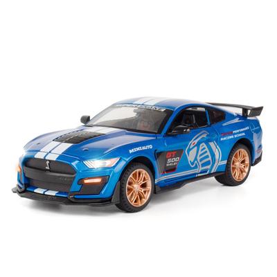 1/24 FORD MUSTANG SHELBY GT500 Legierungsauto Modell Diecasts & Spielzeugfahrzeuge Spielzeugauto Kinderspielzeug für Kinder Weihnachtsgeschenke Jungenspielzeug