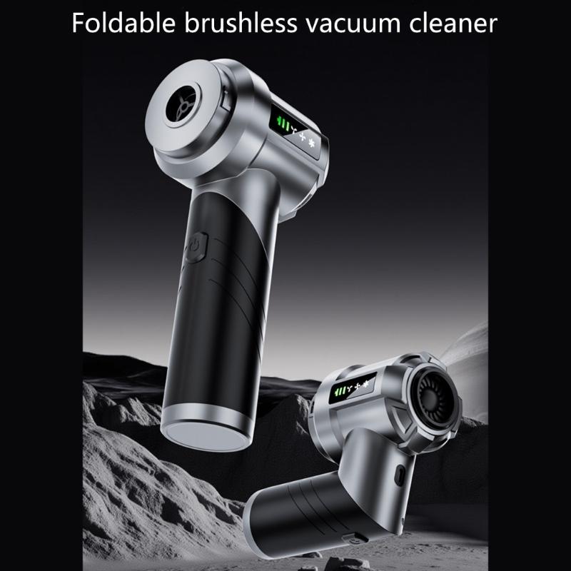 Practical Wireless Car Vacuum Cleaner with 90 Degree Flexible Handle & Removable Filter Suitable for Auto Interior Care