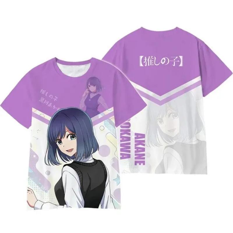 

Summer Men s T-shirt 3D Printed for Women Street Casual Fashion Short-sleeved O-collar Children Loose Tees Tops KID160