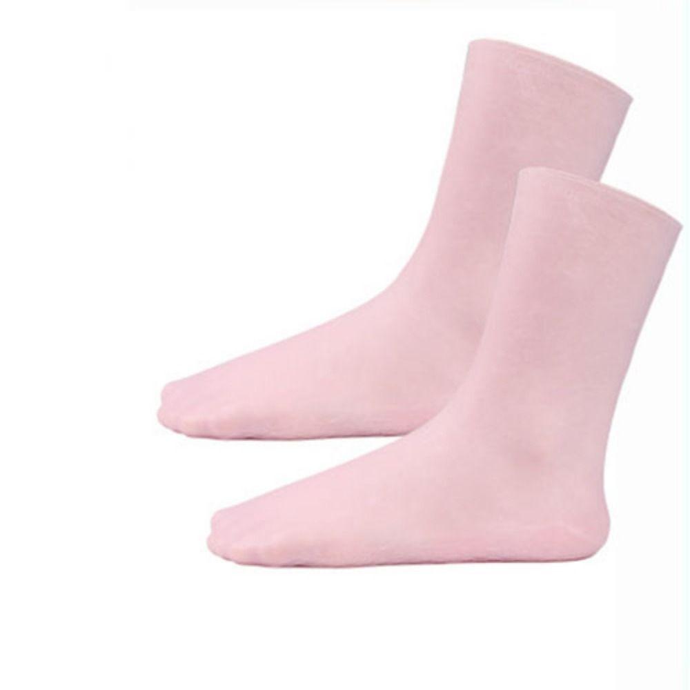 Moisturizing Anti Cracking Socks For Foot Protection Anti Cracking Long Tube Nursing Socks Men S розовый