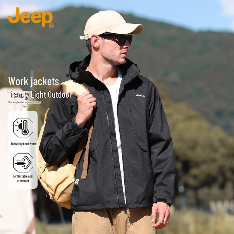 Jeep Men's Light Outdoor Casual Jacket