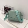 Women Corduroy Crossbody Shoulder Small Square Bag Casual Fashion Daily Handbag