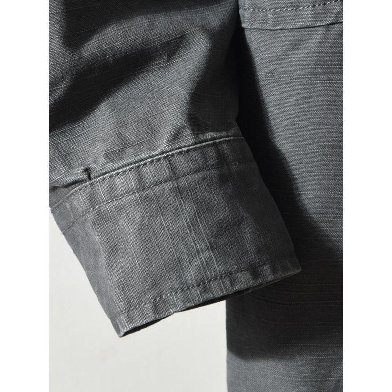 TW Spring and Autumn American Vintage Cargo Shirts Jacket Men's Loose Fat Man Plus Size Top Thin Outerwear Pure Cotton