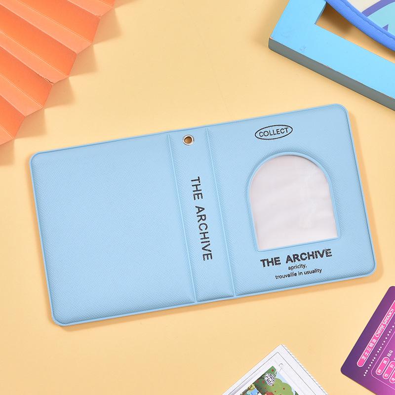 

3-дюймовий міні-фотоальбом, тримач для фотокарток, фотоальбом для зберігання, папка-біндер, тримач для фотокарток, книга для колекціонування карток, захисник для фотографій