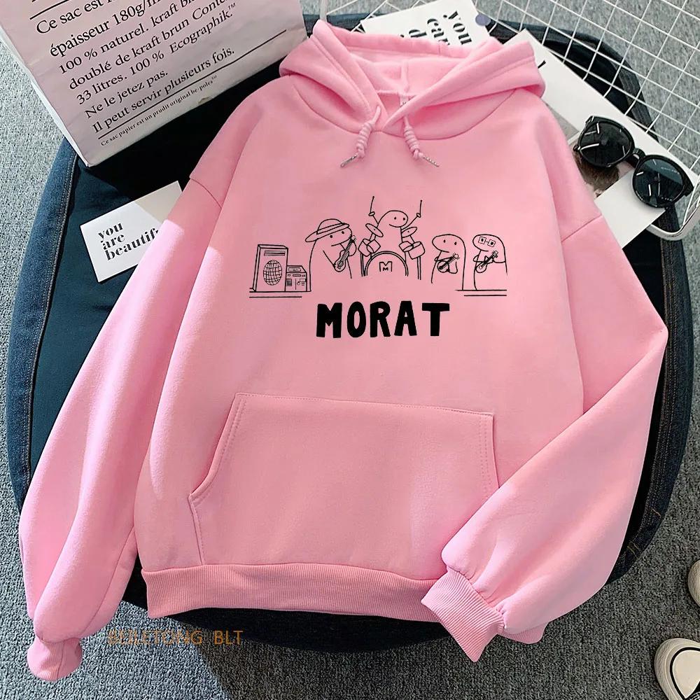 Morat Music Group Hoodie Graphic Printing Comfortable Sweatshirt Funko Pop Punk Clothing Sudaderas Fleece Punk Pullovers
