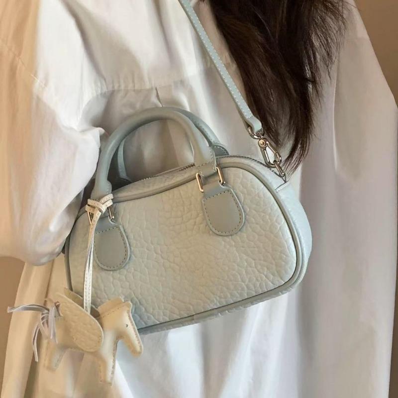 Hand-held Pillow Bag, Small Handbag, Fashionable Pillow Bag, Boston Handbag