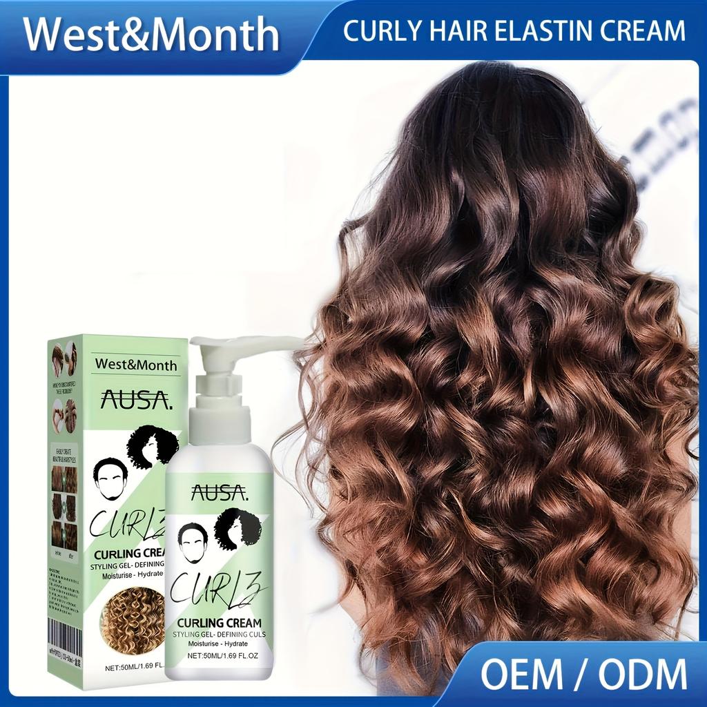 Protein Curl, Long-Lasting Styling And Moisturizing for Voluminous Curls.
