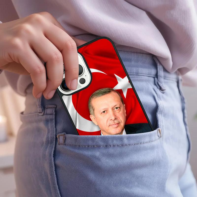 

Turkey Recep Tayyip Erdogan soft Phone Case For iPhone 17 Air 15 16e 14 13 Pro Max Coque 12 11 Pro Max PLUS cover iPhone 11pro max