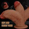 Ultra Large Realistic Dildo Liquid Silicone No Balls Female Masturbation Adult Toy