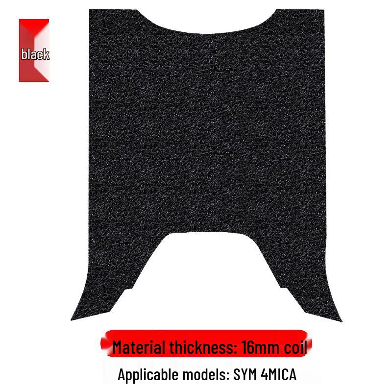 SYM Little Ant 4MICA 150cc Motorroller Custom Fußmatte Seidenringpolster.