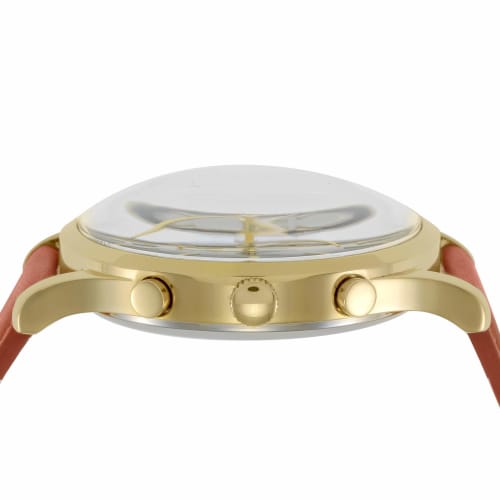 Henry London CHISWICK Watch, 41mm, Green Dial, Stainless Steel Crystal, Quartz Movement, Men's, White, HL41CM0108-LBR