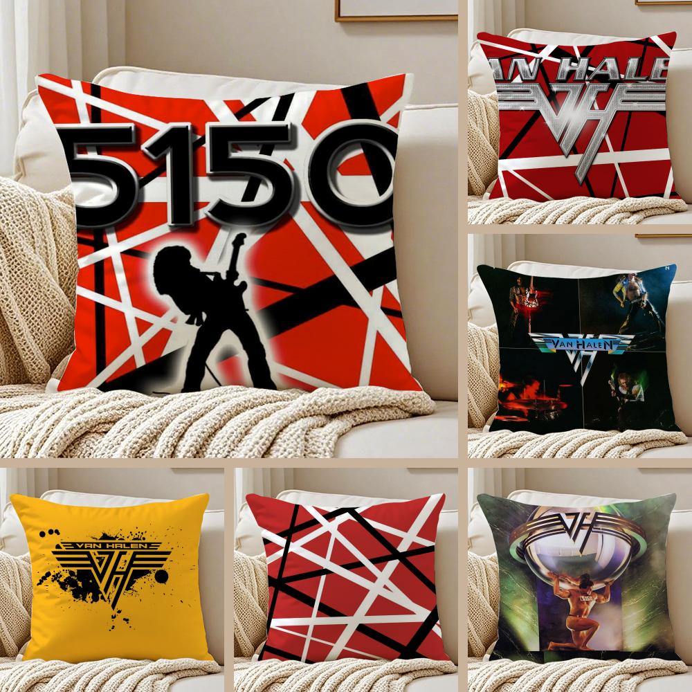 Eddie VVan HHalen Cushion Cover Pillowcase Antidustmite living Room Sofa Decor Cushion Room