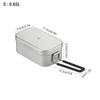 Camping Lunch Box Folding Handle Aluminum Camping Bento Container Camping Picnic Cookware 650ml