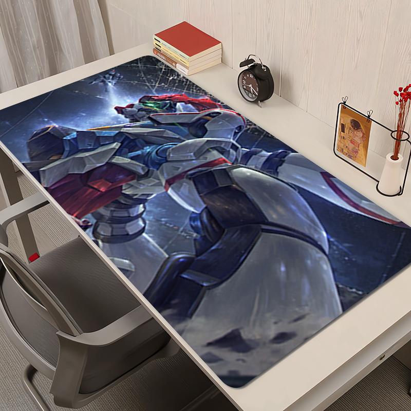 Mechanical Warrior Gundam Mouse Pad Anime Rubber Mousepad Desk Mat Gaming Mats PC Accessories Extended Pad NonSlip Keyboard Mat