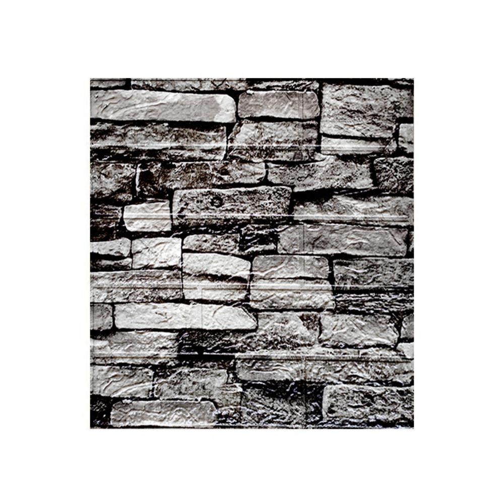DIY 3D Imitation Brick Wall Stickers Peel and Stick Background Wallpaper  Wallboard Renovation