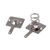 50 Pair Battery Shrapnel Metal AA AAA Battery Spring Plate Set Positive To Negative Conversion Spring Contact Plate