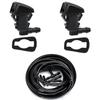 Front Windshield Wiper Washer Spray Jet Nozzle For Jeep Grand Cherokee WK2 2011-2019 Liberty KK Commander Dodge Nitro Durango