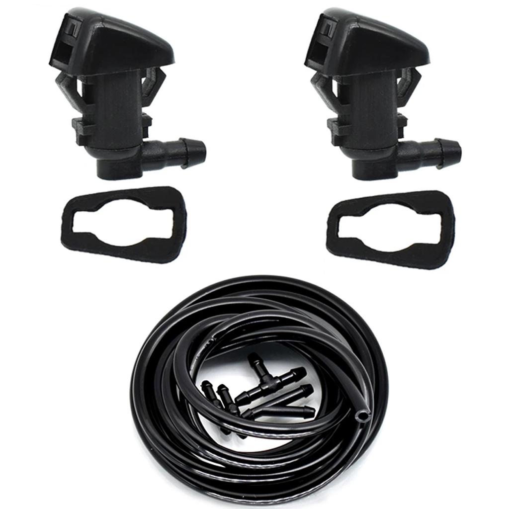 Front Windshield Wiper Washer Spray Jet Nozzle For Jeep Grand Cherokee WK2 2011-2019 Liberty KK Commander Dodge Nitro Durango