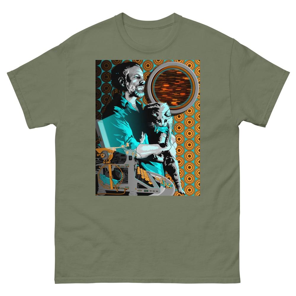 Philip K Dick T Shirt Artwork By Rosenfeldtown