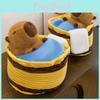 Shower Capybara Water Animal Plush Toy Stuffed Doll For Kids Gift Decor