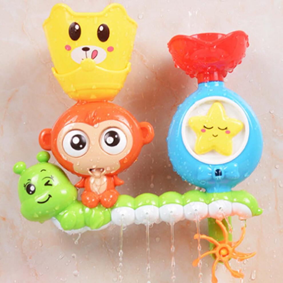 Baby Bath Toy Children Monkey Spray Water Shower Tub Kids Bathroom